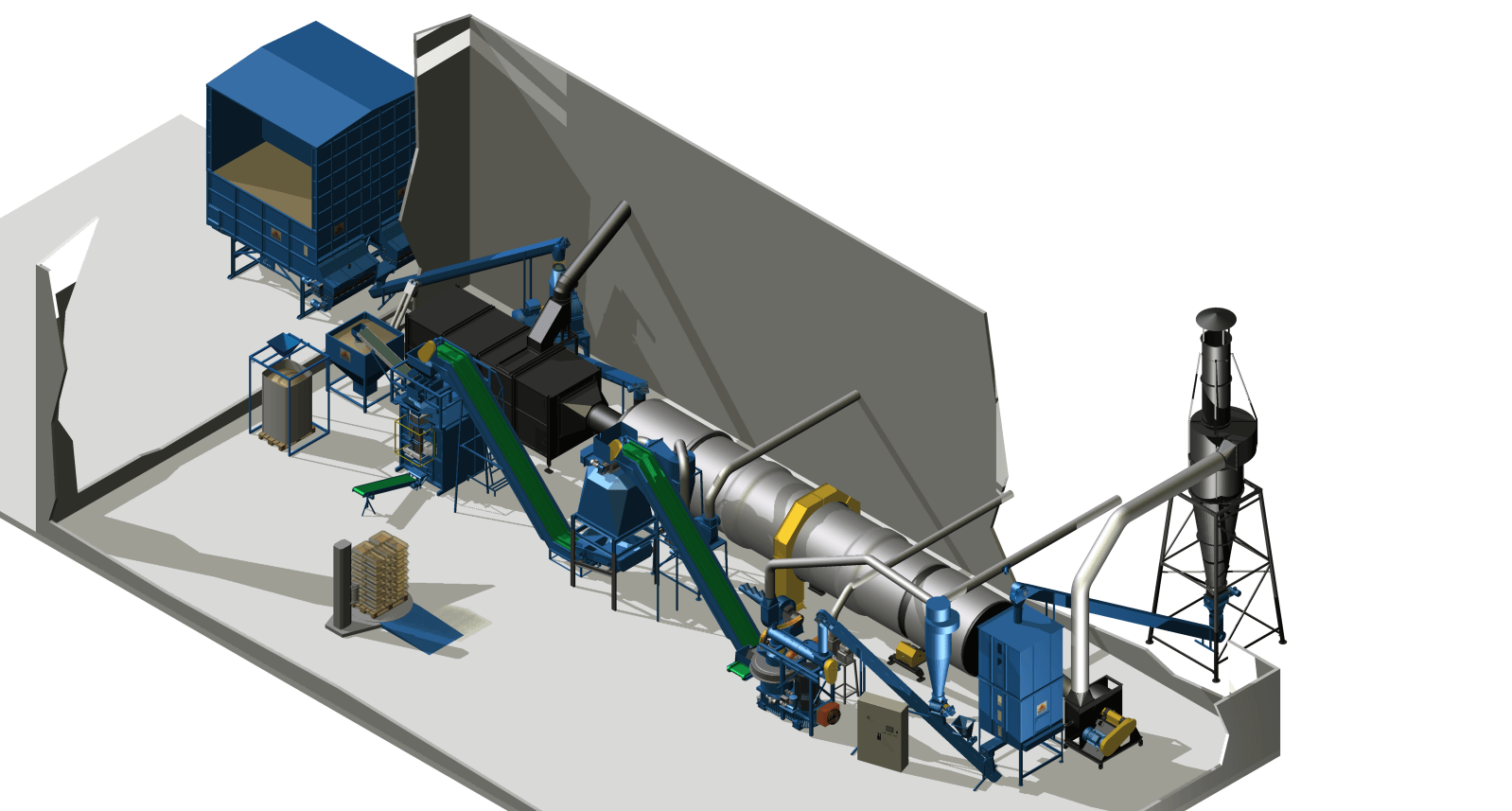 linia do produkcj peletu BT1500