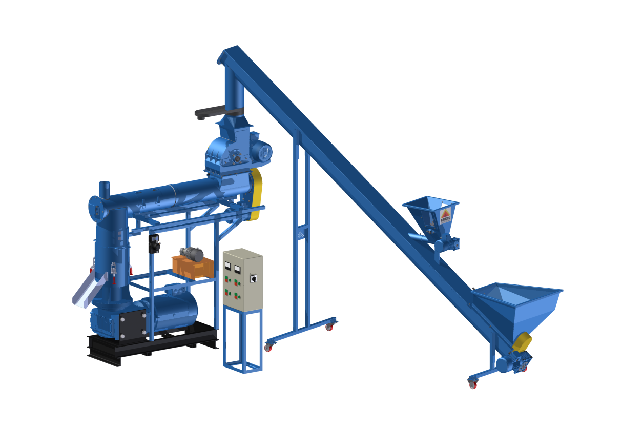 zestaw peletujący ZSJ350R Brikol