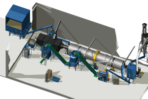 linia peletująca BT2000 CNC automatyczna workownica Brikol