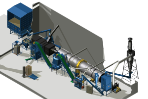 linia peletująca BT4000 automatyczna workownica Brikol